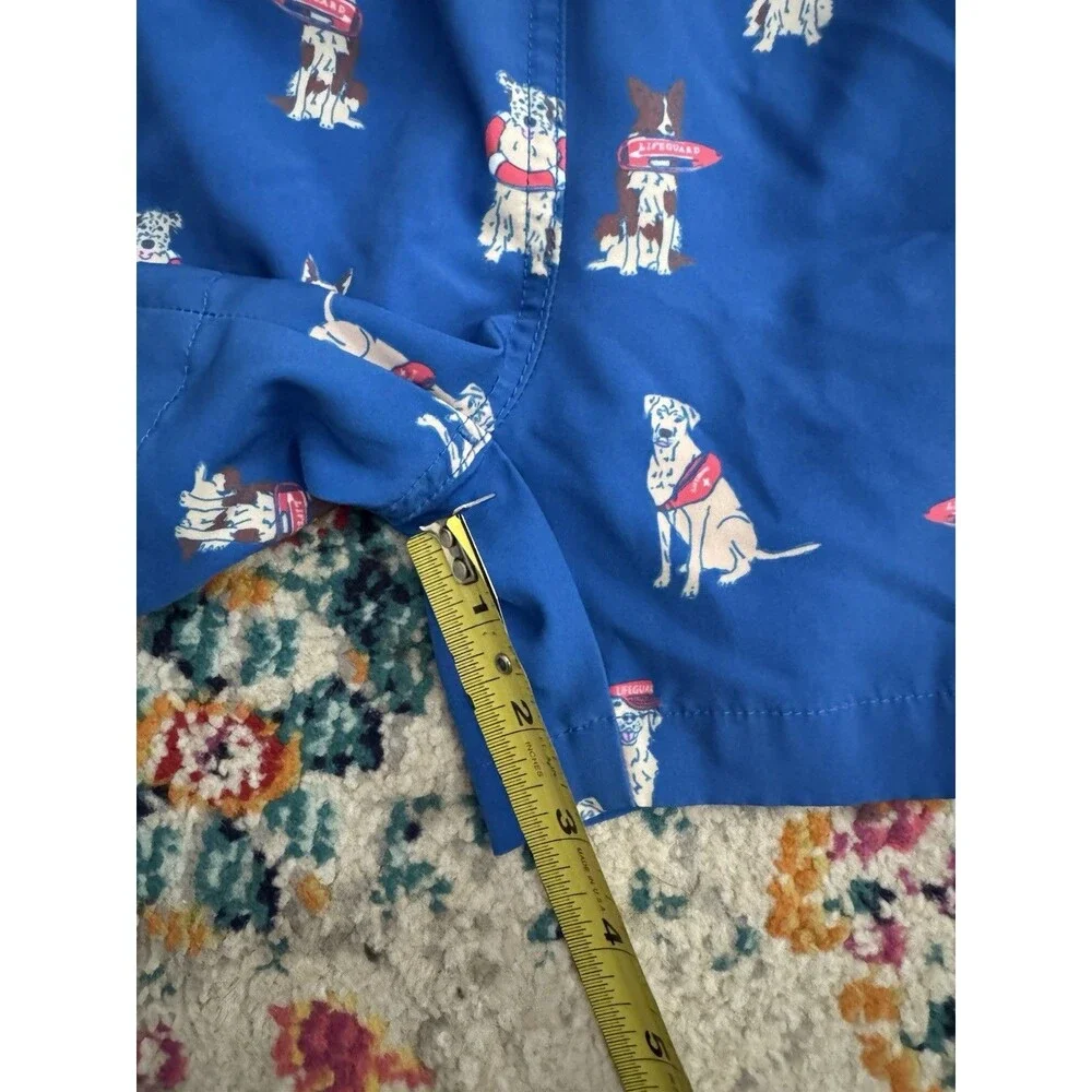 Chubbies Boys Let The Dogs Outs Lined Swim Trunks Size 5